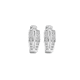 thumbnail image 1 of Aros Argolla Click Diseño "V" Plata 925, 1 of 3