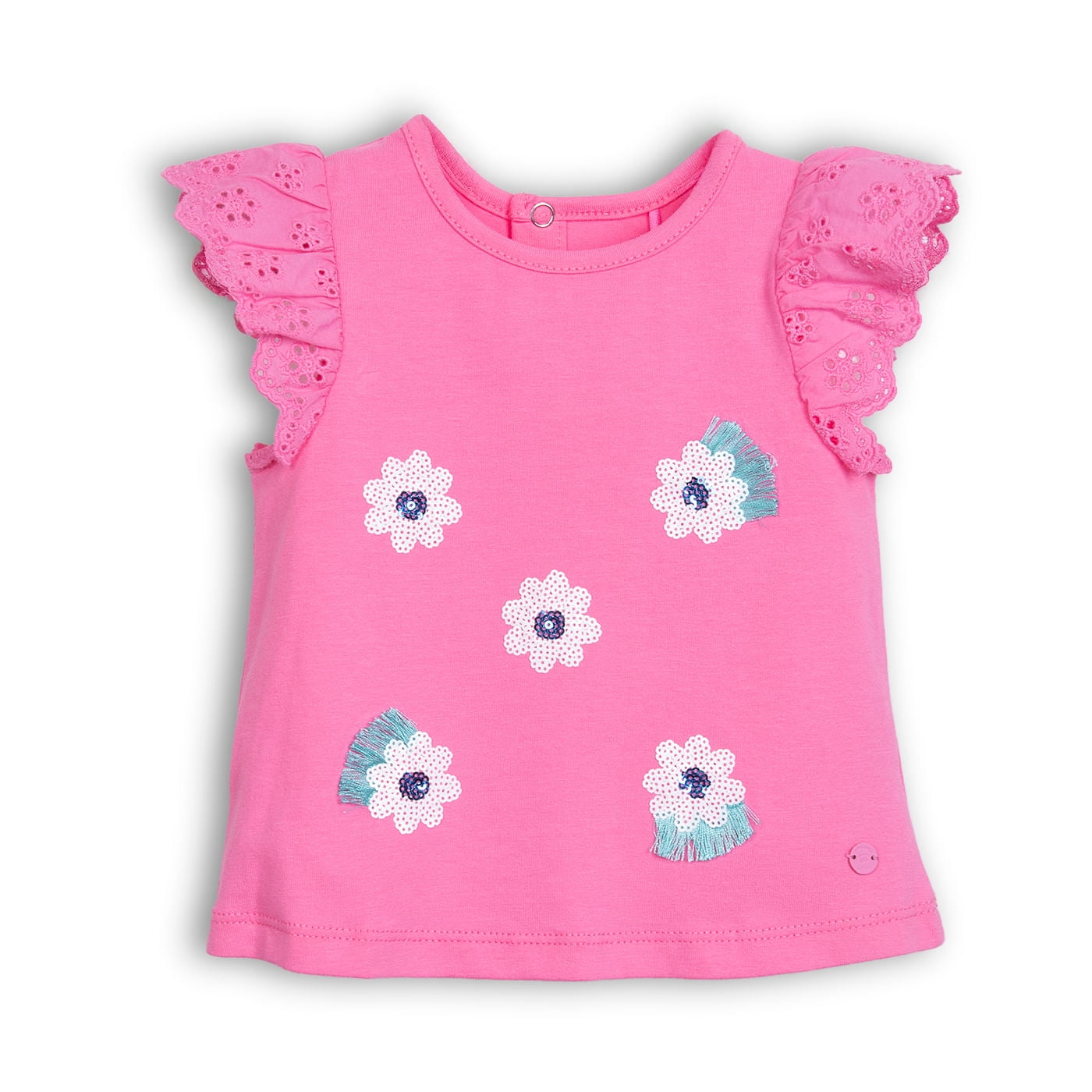 Polera Bebé Niña Fucsia Pillin