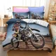 thumbnail image 1 of Cool Motorcycle 3D Duvet Cover Bedding Set Comforter Linen Pillowcases Quilt Cover Home Decor Double Bed Sheets, 1 of 5