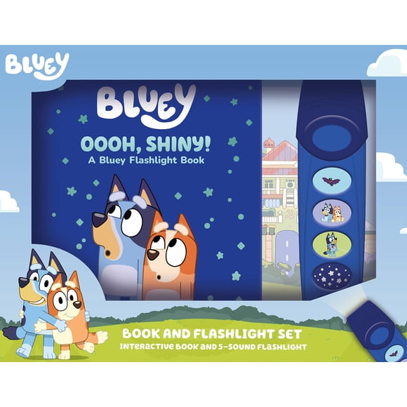 Libro Sonoro PI Kids Bluey ¡Oooh, Brillante! Linterna