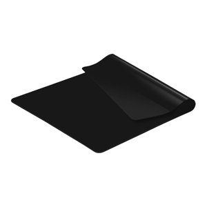 Magideal - Alfombrilla De Mostrador, Base Resistente Al Calor, Enrollada, Doblada, Lavable, Protección De Encimera, Lámina Para Proyectos De Manualidades En Cafe Negro 40 Cmx30 Cm