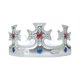 thumbnail image 1 of Accesorios De Disfraz De Corona De Rey, Tela Para Accesorios De Fotografía De Fiesta, Carnaval, 1 of 3