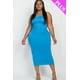 thumbnail image 1 of Vestido Largo con Espalda Abierta Cruzada en Talla Grande, 1 of 11