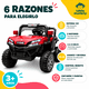 thumbnail image 2 of Auto Eléctrico Buggy Niños A Bateria Little Monkey 12V Rojo, 2 of 8