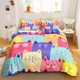 thumbnail image 1 of Cartoon Cat Bedding Set for Boys and Girls Duvet Cover Comforter Bed Set Quilt Cover Pillowcase Cute, 1 of 5