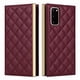 thumbnail image 1 of Funda Tipo Cartera Acolchada con Correa para Samsung Galaxy S20Rojo, 1 of 6