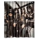 thumbnail image 1 of Cortina de ducha con ganchos para sesión de fotos de la banda Kiss (60 x 72 pulgadas), 1 of 3