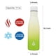 thumbnail image 2 of Botella de agua BJPKPK de 500 ml de acero inoxidable aislada, verde, 2 of 6