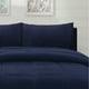 thumbnail image 2 of Cubrecama Corduroy Termico 2p - Azul Indigo, 2 of 2