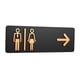 thumbnail image 4 of Letrero De Baño Para Baño Masculino Y Femenino, Letrero Para Baño, Lugar Público, Bar, Tipo B, 4 of 5
