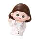 thumbnail image 5 of Doctor Statue Ángel en figura blanca, escultura de resina de topper en forma de muñeca para la fiesta de cumpleaños de la boda del festival escritorio Doctora, 5 of 5
