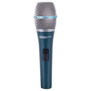 Microfono Con Cable Jack 6.3 Xlr Negro Prosound