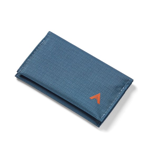 Portatarjetas Allett de Nylon Azul Índigo 0,3 cm