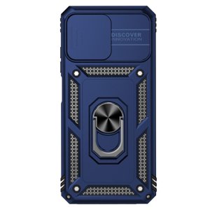 Estuche Gangxun Para Samsung Galaxy A03S, Soporte Giratorio 360°, Estilo Mecánico Y Magnético