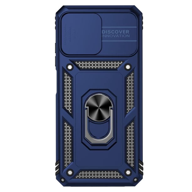 Estuche GANGXUN para Samsung Galaxy A03S, soporte giratorio 360°, estilo mecánico y magnético