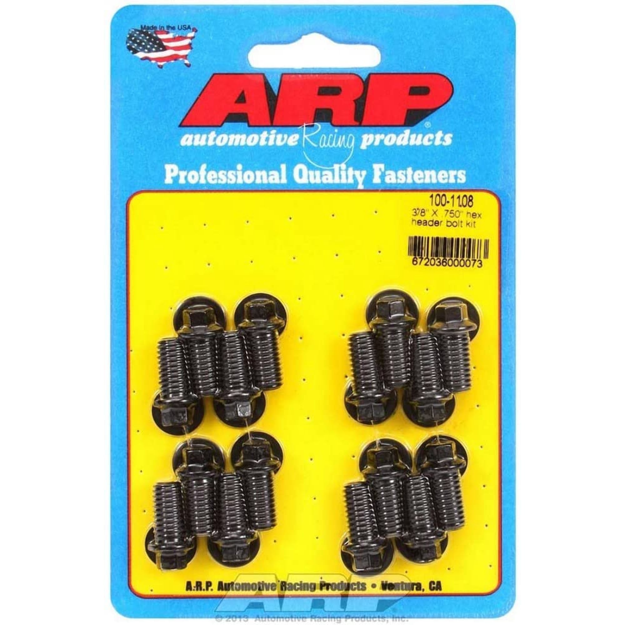 Kit De Tornillos Para Cabezales Arp, Pernos Hexagonales De Óxido Negro Uhl De 0,75 Cm, 16 Unidades
