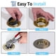 thumbnail image 5 of Llave para desagüe de ducha Delixike 42239 compatible con desagüe sin masilla, 5 of 7