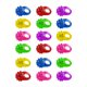 thumbnail image 1 of Anillos de goma en forma de gelatina con luz LED parpadeante, 18 unidades, 1 of 7