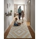 thumbnail image 1 of Alfombra Pasillera Moderna Diseño Jacquard 60x160cm, 1 of 6