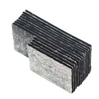 Magideal - 12X Revestimiento De Cojín Para Mesa De Billar, Reemplazo De Revestimiento De Goma Almohadillas Antideslizantes De Fácil Limpieza Almohadillas De Goma Ángulo Plano