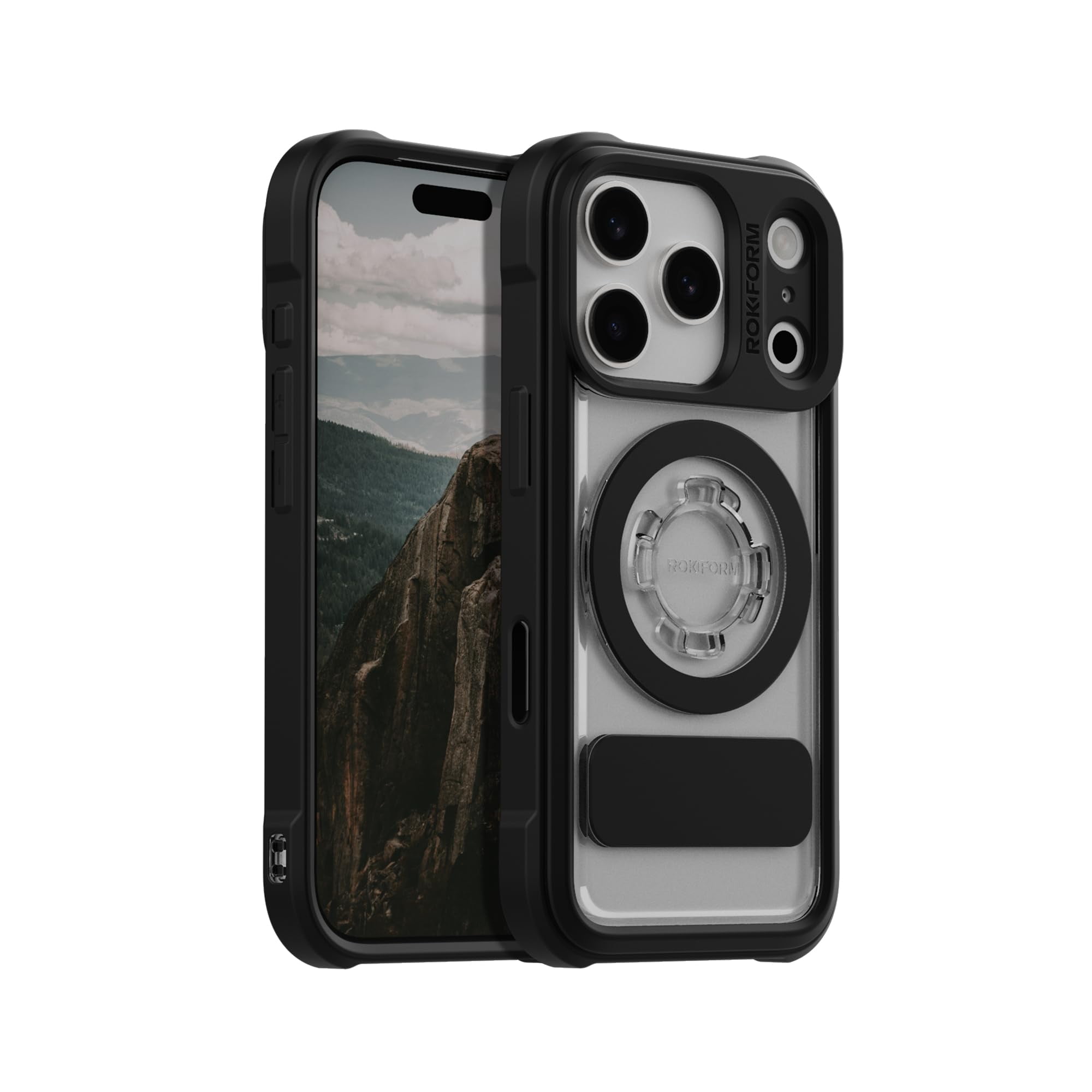 Funda Magnética Transparente Rokform Para Iphone 17 Pro