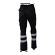 thumbnail image 4 of Pantalón Cargo Gabardina Con Cinta Reflectante Hombre Negro, 4 of 8