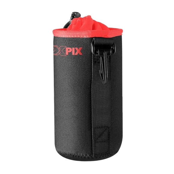 Funda para Lentes XPIX Grande de Neopreno para Cámara DSLR