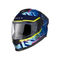 Casco Para Moto Nexx Y.100R Urbangram Indigo Blu Xl