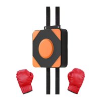 Magideal - Almohadilla De Boxeo Montada En La Pared, Almohadilla De Boxeo Cuero De Pu, Objetivo De Reacción De Ejercicio, Entrenador De Boxeo Doméstico, Saco De , Estilo Cuadrado A