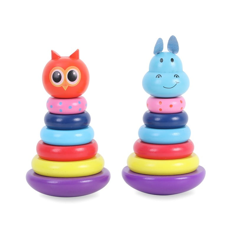 Pellitos - Torre Doble Arcoíris Animal