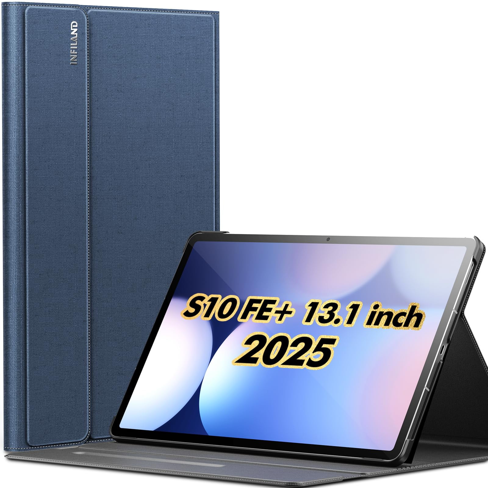 Infiland - Funda Para Samsung Galaxy Tab S10 Fe+ De 13,1 Pulgadas, Color Azul