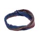 thumbnail image 3 of REGALWOVEN 1 Pc Diadema Rayas Ancha para Mujeres Azul Rosa, 3 of 5