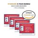 thumbnail image 3 of Tarjetas de Mahjong de la Liga Nacional de Mahjong 2026 – Pack de 4, 3 of 9