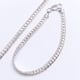 thumbnail image 4 of Conjunto Collar Y Pulsera, 5mm, 55/19 Cms, Plata 925, Unisex Plateado, 4 of 7