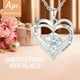 thumbnail image 3 of Collar colgante de amor de amor con piedra de nacimiento Zirconia, regalo de joyería de las mujeres para la Navidad, cumpleaños, aniversario, 3 of 5