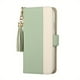 thumbnail image 3 of PU Leather Case With Card Holder Kickstand Shockproof Flip Cover For Samsung Galaxy A20/A22/A32/A41/A53/S22 Ultra, Wallet Book Stand Folio Card Holder Phone Cover, 3 of 3