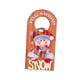 thumbnail image 3 of Pomo De Puerta De Madera De Navidad, Cartel Colgante Decorativo Para Decoración De Fiesta De Granja, Muñeco De Nieve, 3 of 5