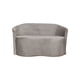 thumbnail image 1 of Sofa Curvo Felpa Beige, 1 of 3