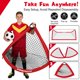 thumbnail image 5 of Portería de fútbol infantil FITPARNER, 122 x 91 cm, red con objetivo y conos, 5 of 7