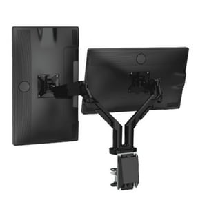Ergostore - Soporte Pro Ergonómico A Gas Para 2 Monitores