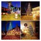 thumbnail image 5 of Decoracion Navideña Exterior Arbol Luz Cascada Estrella 350 LED Multicolor, 5 of 5