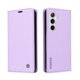 thumbnail image 1 of Funda Billetera de Cuero para Samsung Galaxy S24 con Tarjetero y Soporte - Tapa Magnética Morado, 1 of 6