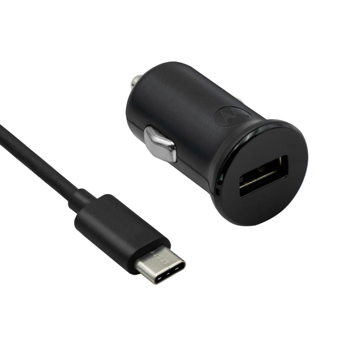 Motorola - Cargador Usb Auto 18w Con Cable Tipo C