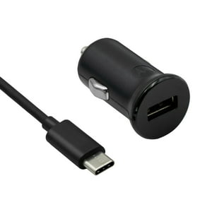 Motorola - Cargador Usb Auto 18W Con Cable Tipo C