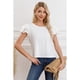 thumbnail image 2 of Polera Mujer Algodon Elasticada Manga Corta Broderie 3316, 2 of 4