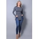 thumbnail image 2 of Elegante y Chic Top de Manga Larga con Aberturas para Otoño, 2 of 20