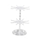 thumbnail image 4 of Organizador de árbol de joyería, estante de almacenamiento giratorio, pantalla ajustable duradera para pulsera, brazalete, Organización del hogar, esc Claro, 4 of 5