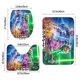 thumbnail image 3 of Juego de Alfombras de Baño Star Wars Guerras Clon Terciopelo Coral 3 Piezas, 3 of 6