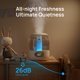 thumbnail image 3 of Humidificador Dreo de 3 litros con relleno superior, 30 horas de funcionamiento, 26 dB, color blanco silencioso, 3 of 8