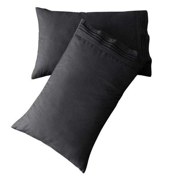 Juego de fundas de almohada SONORO KATE 1800 de microfibra cepillada